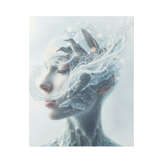 Ice swirl  gallery wrap