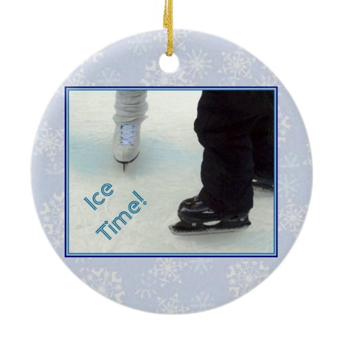 'Ice Time' Ornament