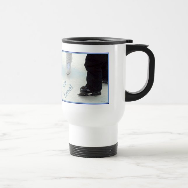 'Ice Time' Travel Mug (Right)