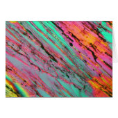 Ice under the microscope cards (Front Horizontal)