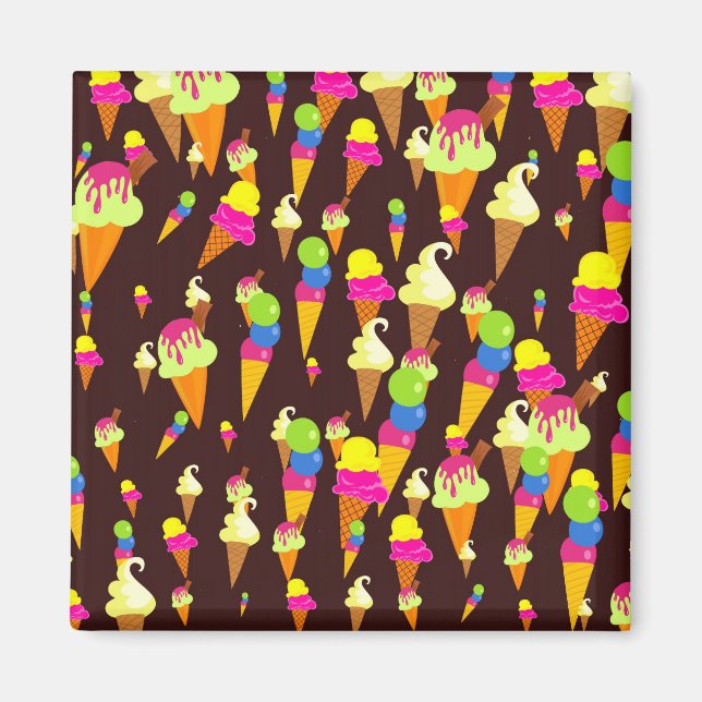 Ice Wallpaper Magnet (Front)