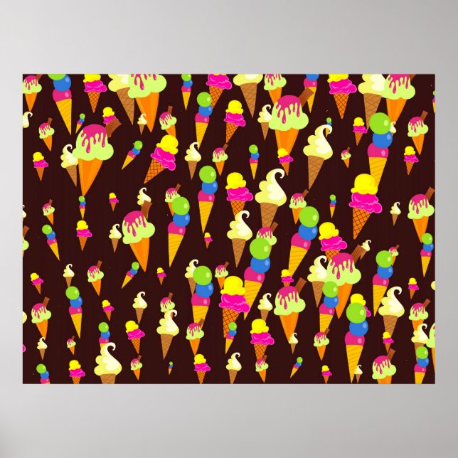 Ice Wallpaper Poster (Front)