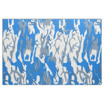 Ice Water Blue Camo Fabric