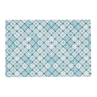 Ice water Colour Ethnic pattern Placemat