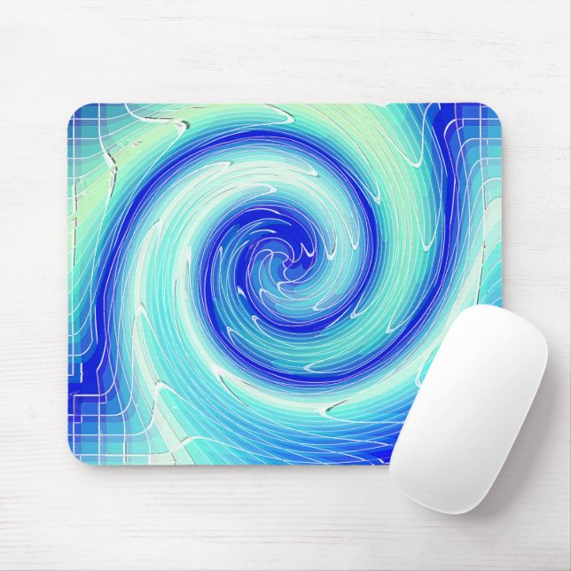 Ice wave..... mouse pad (With Mouse)