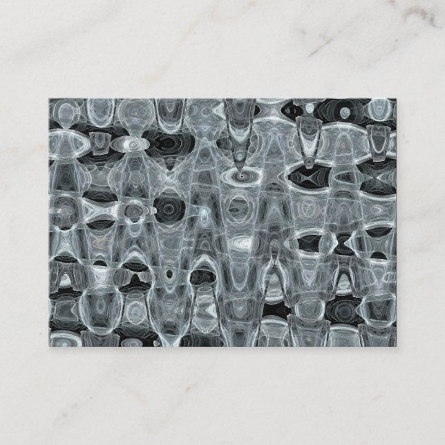 Ice Waves 02 Business Card (Front)