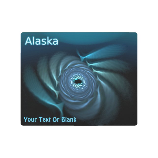 Ice Whales - Alaska Metal Print (Front)