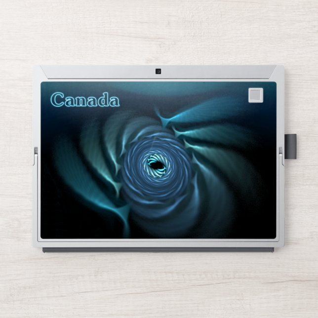 Ice Whales - Canada HP Laptop Skin (Front)