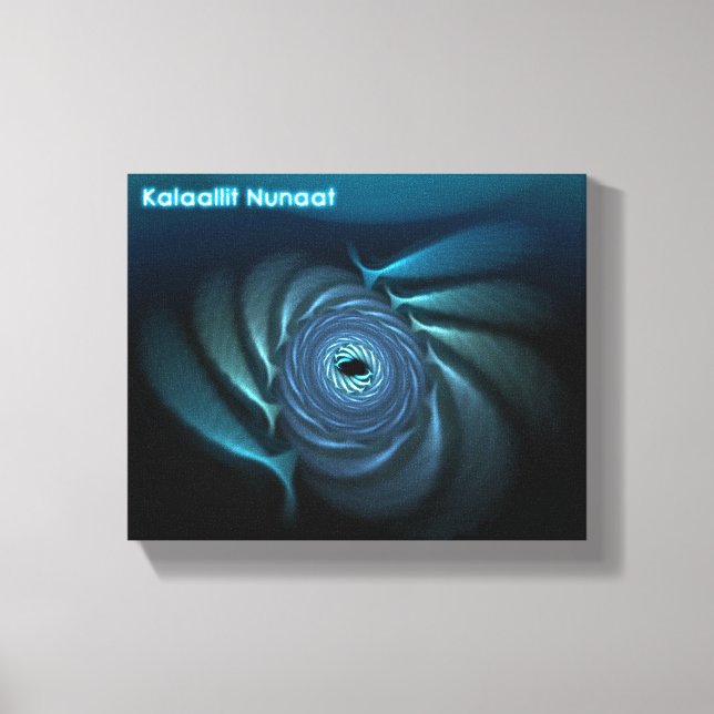 Ice Whales - Greenland Canvas Print (Front)