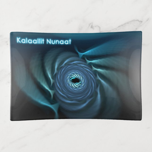 Ice Whales - Greenland Trinket Tray (Front)