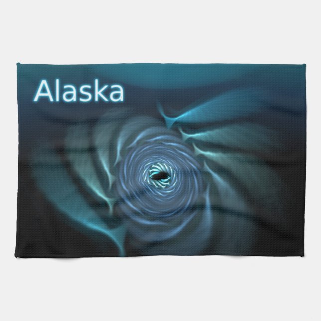 Ice Whales Kitchen Towel (Horizontal)