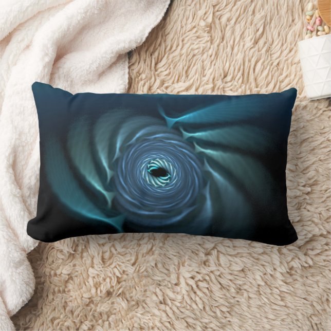 Ice Whales Lumbar Pillow (Blanket)