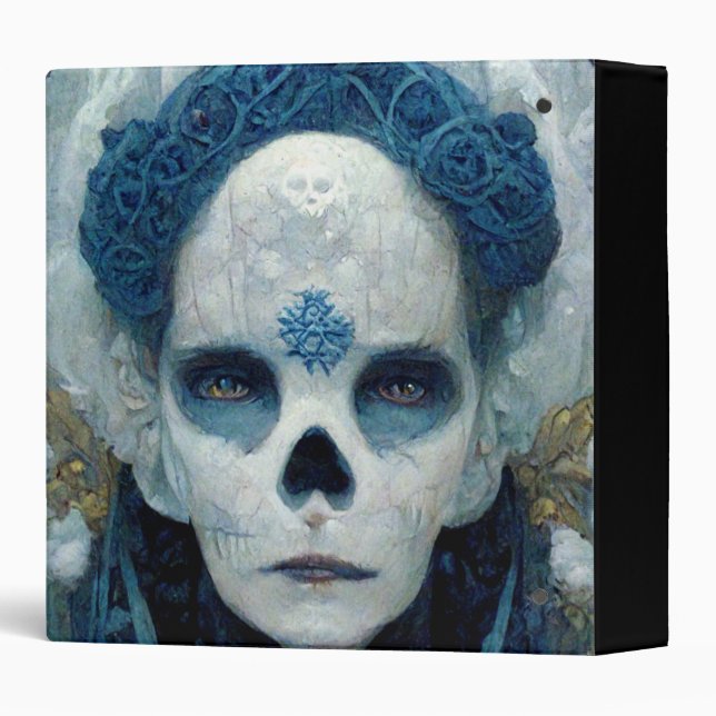 Ice Witch 2 Fantasy Sci-Fi 3 Ring Binder (Back/Spine)