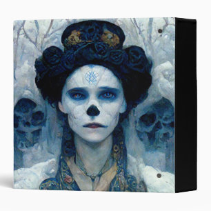 Ice Witch 5 Fantasy Sci-Fi 3 Ring Binder