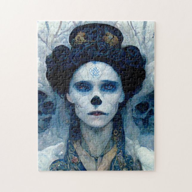 Ice Witch 5 Fantasy Sci-Fi Jigsaw Puzzle (Vertical)