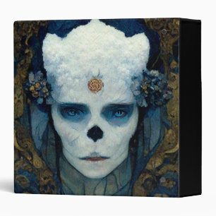 Ice Witch Fantasy Sci-Fi Art 3 Ring Binder