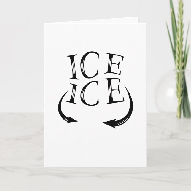 Ice X2 Baby Announcement For Pregnancy Women (Front)