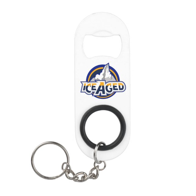 IceAged Keychain Bottle Opener (Front)