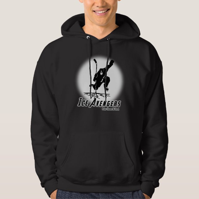 IceAvengers 8U West Adult Hoodie (Front)
