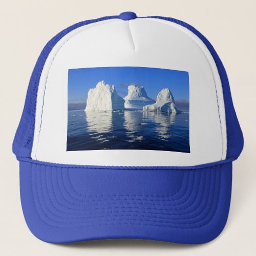 iceberg_471549 iceberg water sea mirroring natural trucker hat