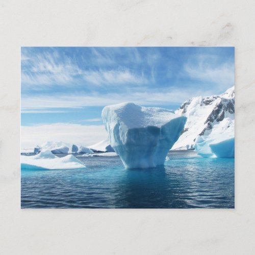Iceberg Antarctica nature scenery Postcard