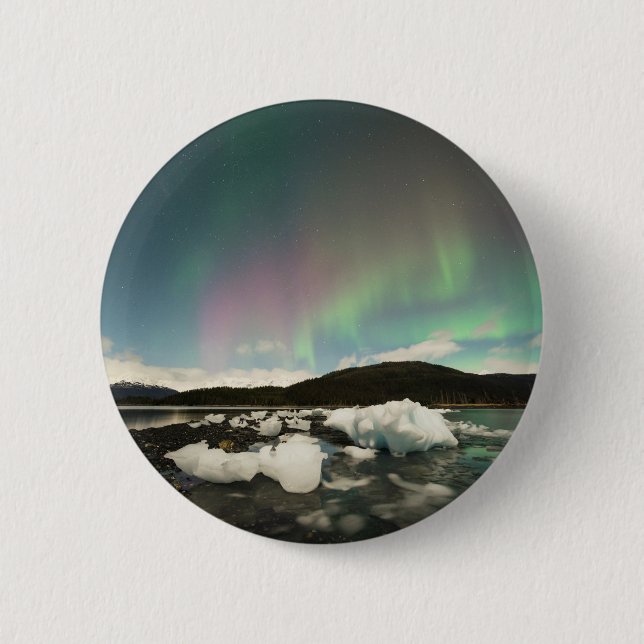 Iceberg Aurora Button (Front)