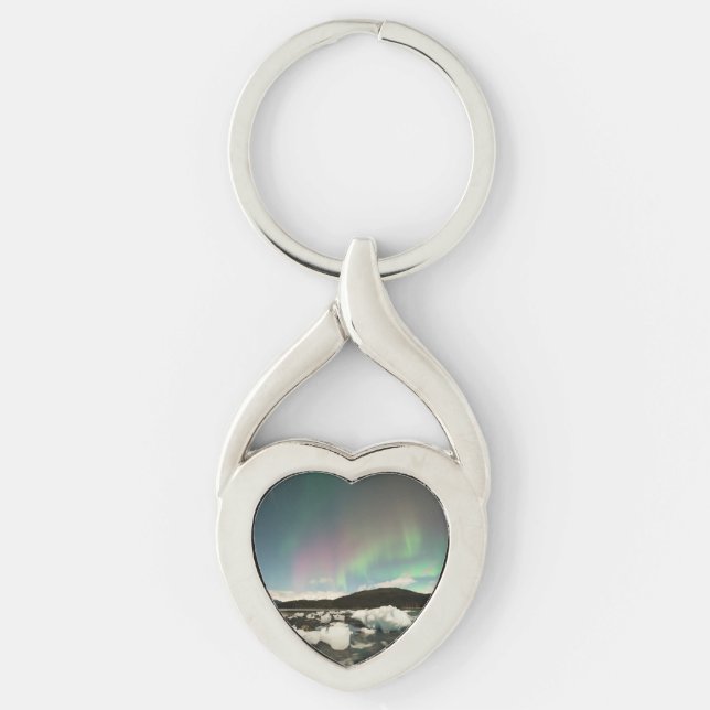 Iceberg Aurora Keychain (Front)