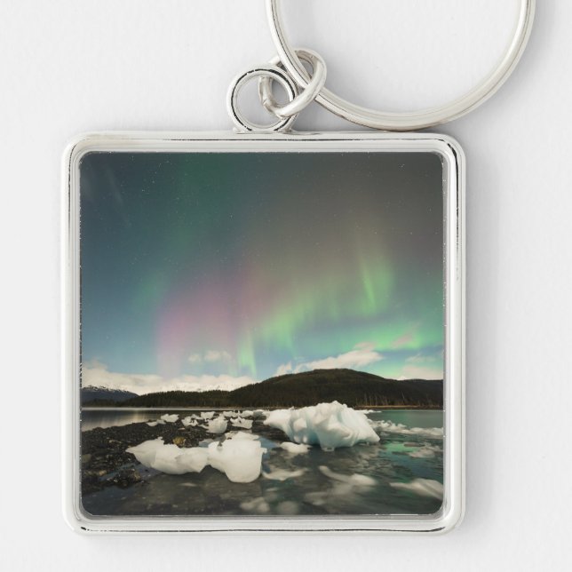 Iceberg Aurora Keychain (Front)