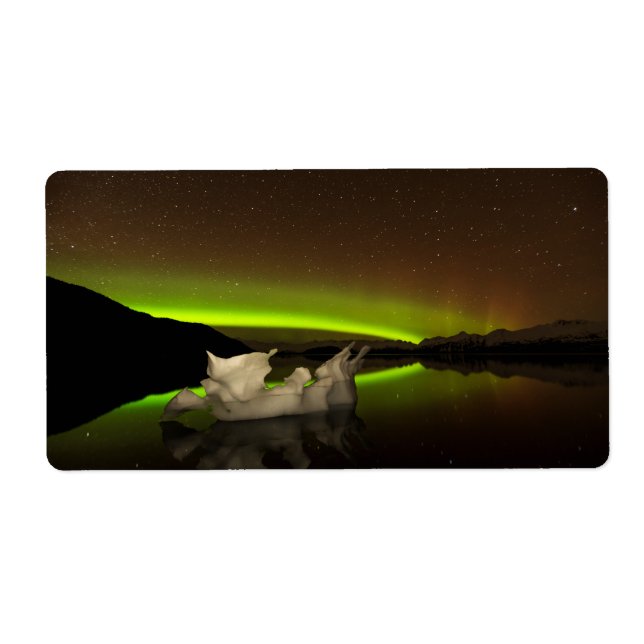 Iceberg Aurora Label (Front)