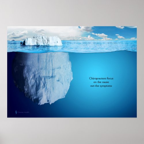 Iceberg Chiropractic Poster