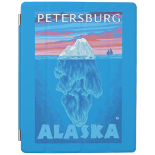 Iceberg Cross-Section - Petersburg, Alaska iPad Smart Cover