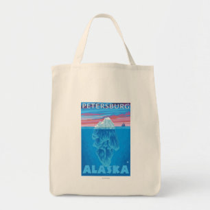 Iceberg Cross-Section - Petersburg, Alaska Tote Bag