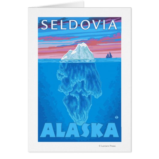Iceberg Cross-Section - Seldovia, Alaska (Front)