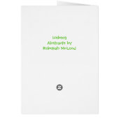 "Iceberg"  Geometric Art Cards (Back)