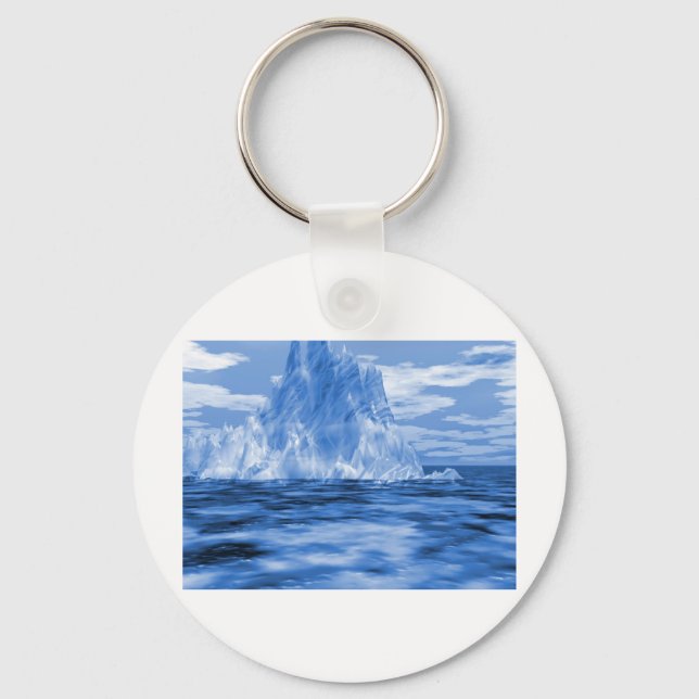 Iceberg Iceburg Keychain (Front)
