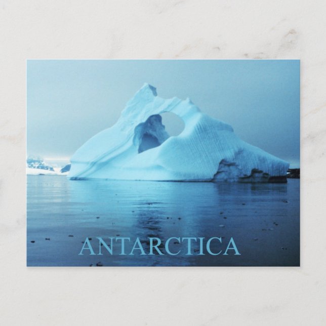 Iceberg in Antarctica Postcard (Front)