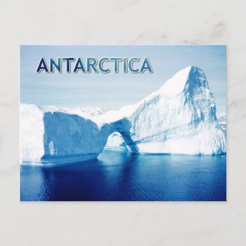 Iceberg in Gerlache Strait  Antarctica Postcard