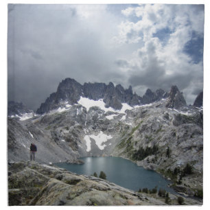 Iceberg Lake 2 - Ansel Adams Wilderness Napkin