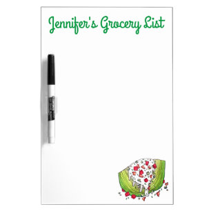 Iceberg Lettuce Wedge Salad Grocery List Kitchen Dry Erase Board