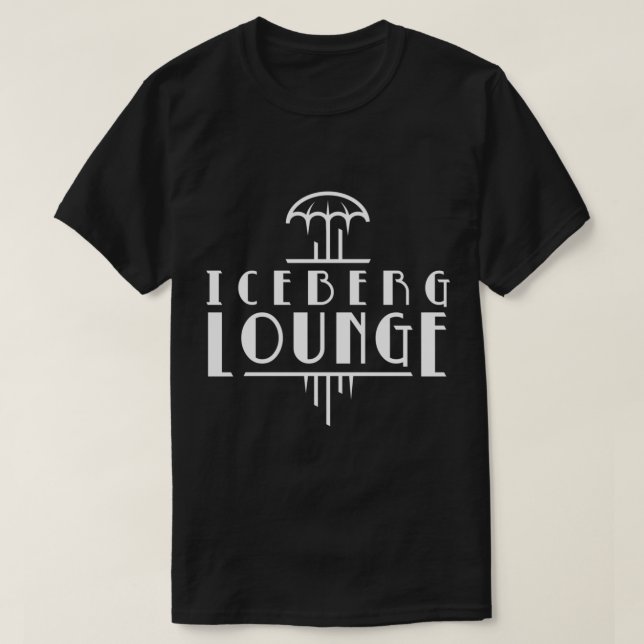 Iceberg Lounge (White) Classic T-Shirt (Design Front)