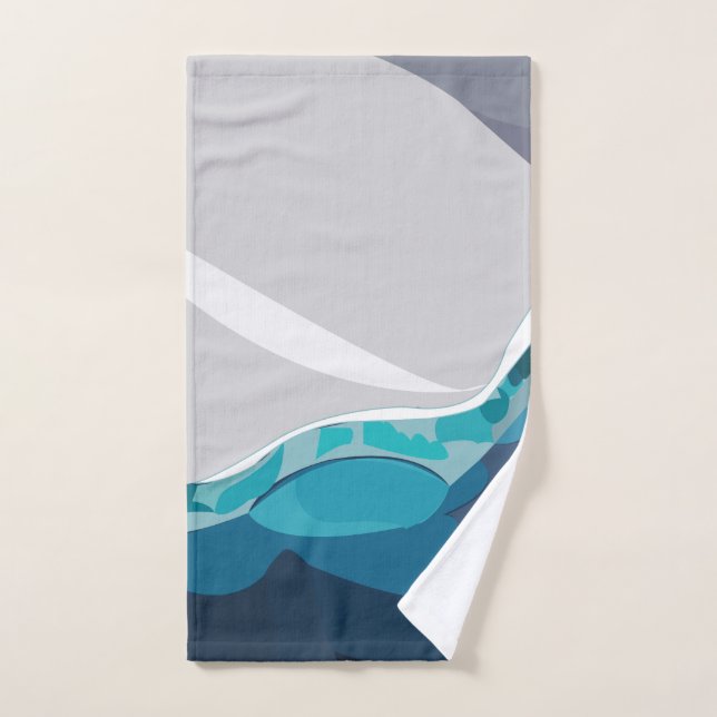 Iceberg Ocean  Hand Towel (Hand Towel)