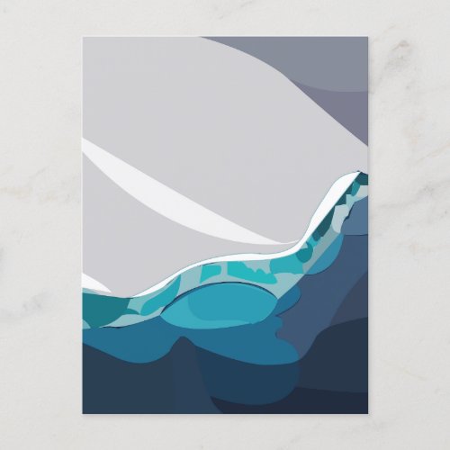 Iceberg Ocean Landscape  Postcard
