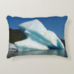 Iceberg on Mendenhall Lake in Alaska Accent Pillow