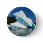 Iceberg on Mendenhall Lake in Alaska Button