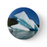 Iceberg on Mendenhall Lake in Alaska Button