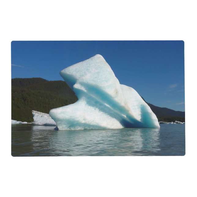 Iceberg on Mendenhall Lake in Alaska Placemat (Front)