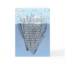 Iceberg Success Mountain Motivation Quote