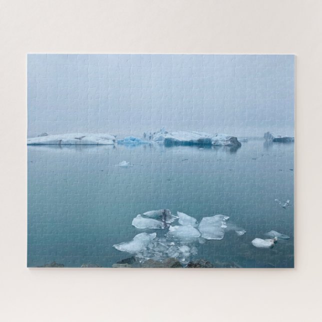 Icebergs in Iceland Jigsaw Puzzle (Horizontal)