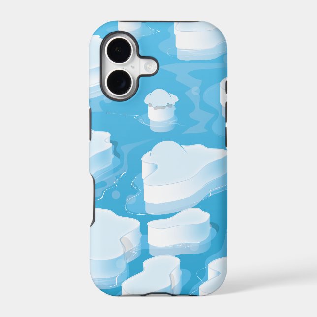Icebergs Iphone Case (Back)