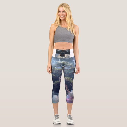 IceBonsai in Parallel Universe High Waisted Capris